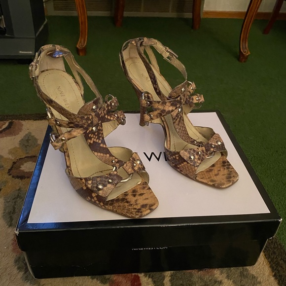 Nine West Gladiator sandals size 7 - Picture 2 of 7